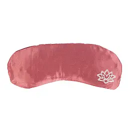 Подушка для очей Bodhi Mako-Satin з лавандою рожевий 23х11 см