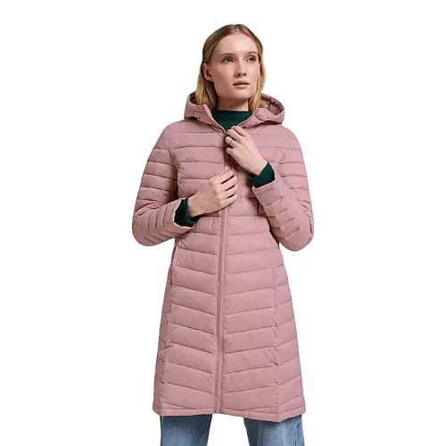 Женское пальто No brand 313939-P 40 Пудра (91896915)