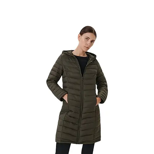 Женское пальто No brand 752099-KH 46 Хаки (91426982)