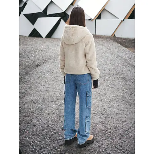 Куртка No brand 929601-W 42 Бежевый (91497578)