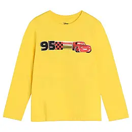 Дитячий лонгслів No brand 676300-Y 134 см Жовтий (93037767)