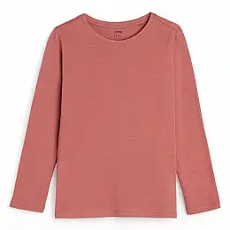 Дитячий лонгслів No brand 985039-BD 110 см Бордовий (93007772)