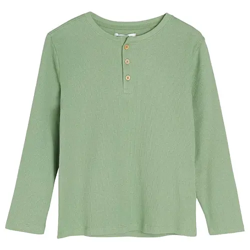 Дитячий лонгслів No brand 828476-OL 140 см Оливковий (92787819)