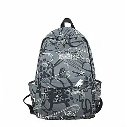 Рюкзак подростковый Lesko 8055228 20 л Gray 12898-82700