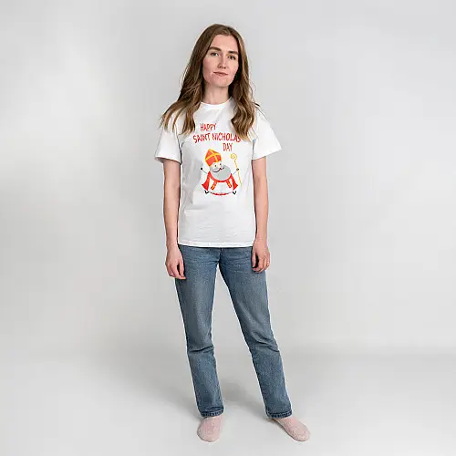 Футболка Dexter’s женская Saint nicholas XL Белый