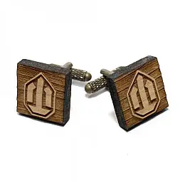 Дерев'яні Запонки World Of Tanks‎ Dzp-0621