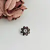 Срібна брошка SilverBreeze з натуральним гранатом 4.413ct (2112266)