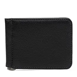 Mужской кожаный зажим Ricco Grande k1125-22bl-black