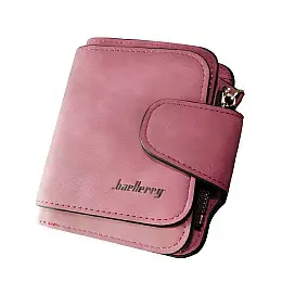 Женский мини кошелек Baellerry Forever Mini N2346 замшевый Розовый (1756374578)