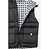 Жилет утепленный для мальчика No Brand 110 см Черный ЦБ-00222273 (SKT000914698)