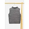 Жилет утепленный для мальчика No Brand 116 см Серый ЦБ-00242807 (SKT000965843)