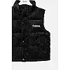 Утеплений жилет для дівчинки No Brand 128 см Чорний ЦБ-00242789 (SKT000965779)