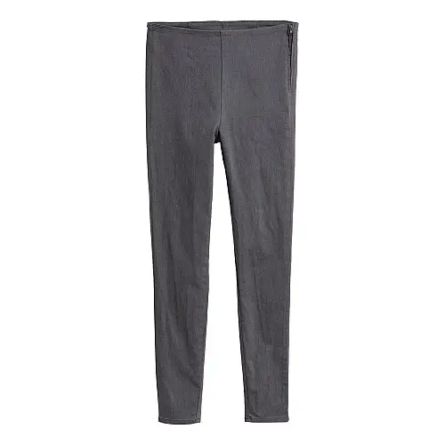 Джеггинсы женские H&M 304946611 36 Темно-серый (2030000027224)