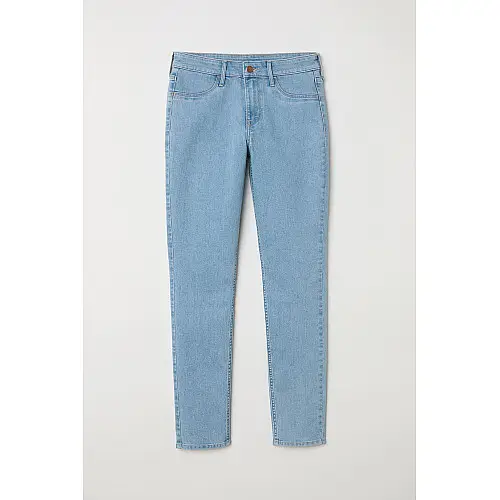 Джеггинсы женские H&M 3992564 W29 Светло-синий (2030000280827)