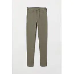 Джеггинсы женские H&M 5397238 34 Хаки (2030000193455)