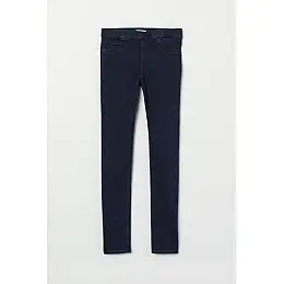 Джеггинсы женские H&M 5622527 34 Темно-синий (2030000187232)