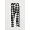 Джеггинсы женские H&M 8977303 38 бело-черный (2030000214310)