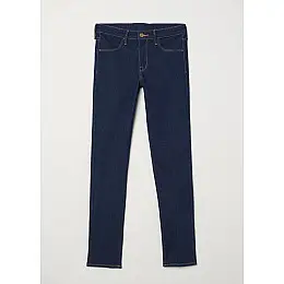 Джеггинсы женские H&M 8985963 36 Темно-синий (2030000150762)