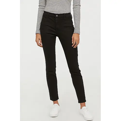 Джеггинсы женские H&M 3992568 26 Черный (2000000891033)