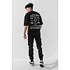 Штани джогери чоловічі No Brand 8081 34 Чорний (2000990764287)