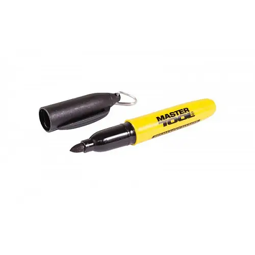 Маркер MASTERTOOL GM перманентний чорний 80 штук (14-1820)