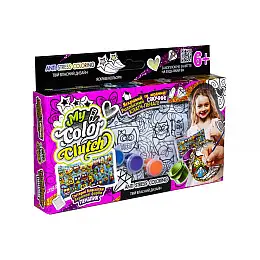 Пенал розмальовка Danko Toys CCL-01 My color Clutch Сови