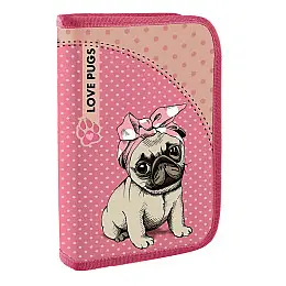Пенал твердий 1Вересня одинарний без клапана HP-02 Dolly Dog (533443)