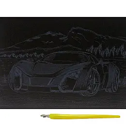Гравюра Silver Metallic Авто А5 Эконом Danko toys (ГрА5)