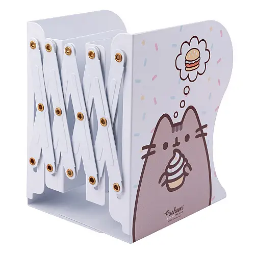Подставка для книг YES Pusheen раздвижная металл (470473)