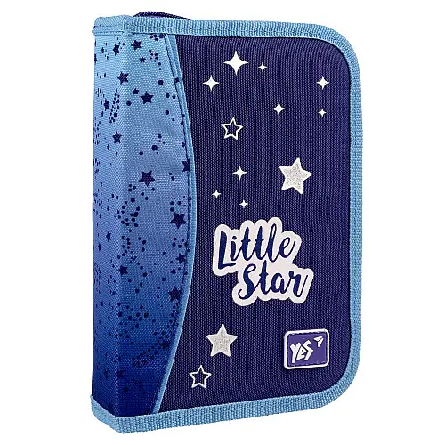 Пенал твердый одинарный с клапаном YES Little Star HP-03 (533612)