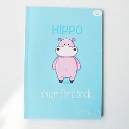 Блокнот 4Profi Artbook hippo 48 листів формат А5 902323