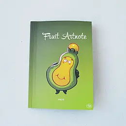 Блокнот 4Profi Fruit artnote Jolie авокадо 64 листа В6 902859