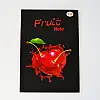 Блокнот 4Profi Frutti note бордовий 40 листів А5 900145