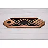 Деревянный держатель на рабочий стол ecoWalnut Суккулент 415x176x18 мм