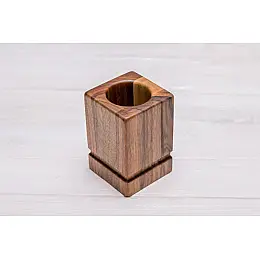Аксессуар на стол для канцелярских приборов ecoWalnut 75x75x100 мм