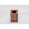 Аксессуар на стол для канцелярских приборов ecoWalnut 75x75x100 мм