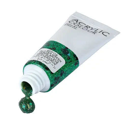 Акрилові фарби з блискітками для малювання Art Rangers Acrylic glitter набір 8 кольорів по 22 мл