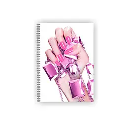 Блокнот Vivay Beauty Special Салон краси А6 Різнокольоровий (hub_28uiue)