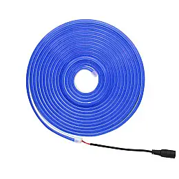 Светодиодная лента RIAS JL-2835-120 IP65 5м Неон Синий 220V (3_01864)