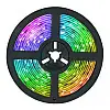 Світлодіодна стрічка RIAS 5050 LED RGB в бухті 5м різнокольорова 5V USB Bluetooth (4_00561)