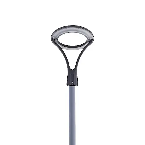 Комплект светильник светодиодный парковый Lightwell LW-GL-50T и столб парковой серый 4 м