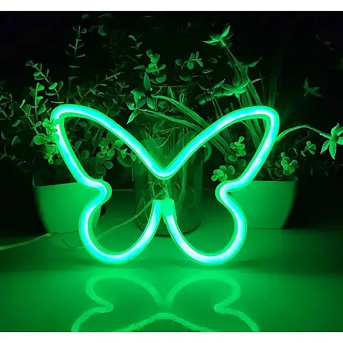 Настінний світильник-нічник Angel Метелик Butterfly зелений