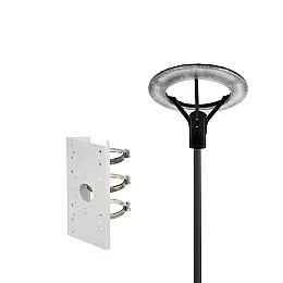 Комплект светильник парковый Lightwell LW-GL-50S/столб парковый 4 м /кронштейн Dahua DS-1275ZJ-SUS