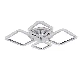 Потолкова LED люстра Sunlight 5331/2+2 R хром