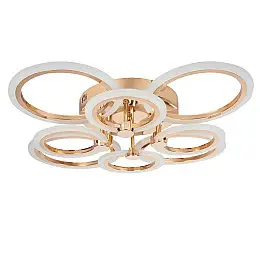 Полочна LED люстра Sunlight 5333/4+4 GLD Gold