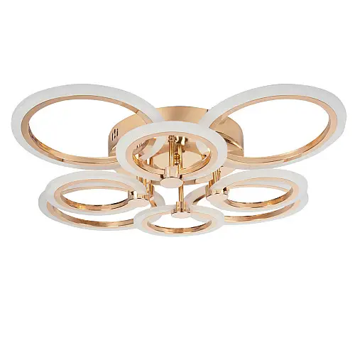 Полочна LED люстра Sunlight 5333/4+4 GLD Gold