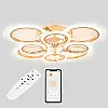 Полочна LED люстра Sunlight 5333/4+4 GLD Gold