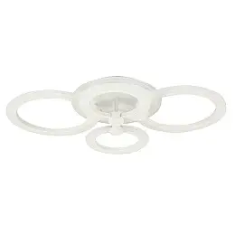 Потолкова LED люстра Sunlight 5333/2+2 R білий