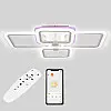 Потолкова LED люстра Sunlight 5667/2+2 R білий