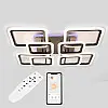 Полична LED люстра Sunlight 5331/4+4 R чорний